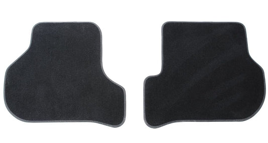 New Rear Floor Mats Pair 08-09 VW Jetta Sport Wagen MK5 - Black - 1K1 863 011 M