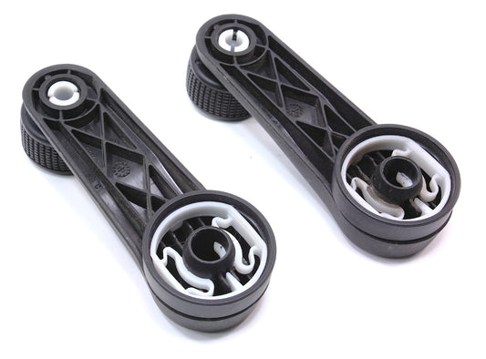 Window Crank Roller Handle Pair VW Jetta Golf 93-05 MK3 MK4 - 1H0 837 581