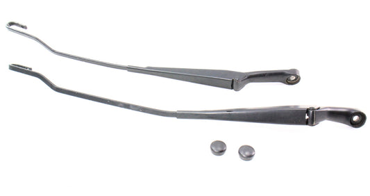 Pair Front Windshield Wiper Arms VW Passat 98-03 B5 B5.5 With Caps