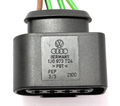 Front Wiper Motor Wiring Plug Pigtail VW Jetta Golf GTI MK4 Beetle - 1J0 973 724