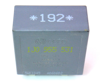 Intermittent Wiper Relay #192 VW Jetta Golf GTI Passat Beetle - 1J0 955 531