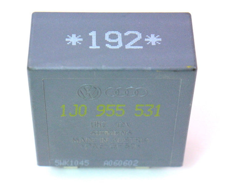 Intermittent Wiper Relay #192 VW Jetta Golf GTI Passat Beetle - 1J0 955 531