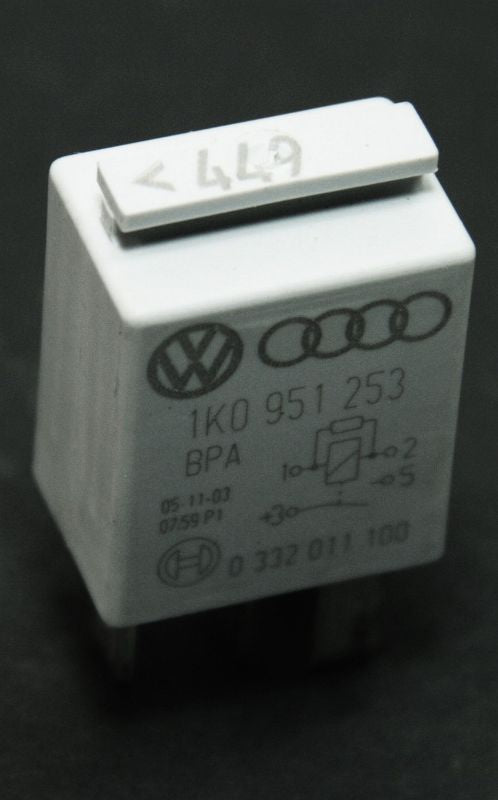 Relay 449 Heated Mirror Horn 05-10 VW Jetta Rabbit GTI MK5 Passat - 1K0 951 253