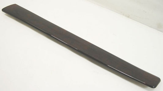 RH Front Door Panel Wood Grain Trim 98-04 Audi A6 C5 - Nut Brown - 4B0 867 410