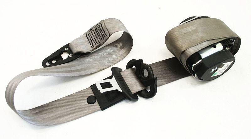RH Front Seatbelt Seat Belt Gray 02-05 Audi A4 S4 B6 - 8E0 857 706 F