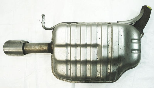 RH Stock Exhaust Muffler 05-08 Audi A4 B7 - Genuine - 8E0 253 611 EC
