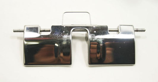 Chrome Trunk Latch Flap Trim Surround 98-05 VW Passat B5 B5.5 - Genuine