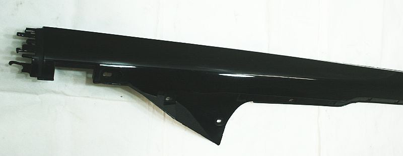 RH Skirt Sideskirt Black 98-04 Audi A6 V6 - Genuine - 4B0 853 860