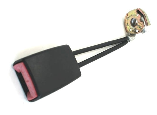 RH Rear Seat Belt Buckle Receiver 95-02 VW Cabrio - Black - 1E0 857 740 A