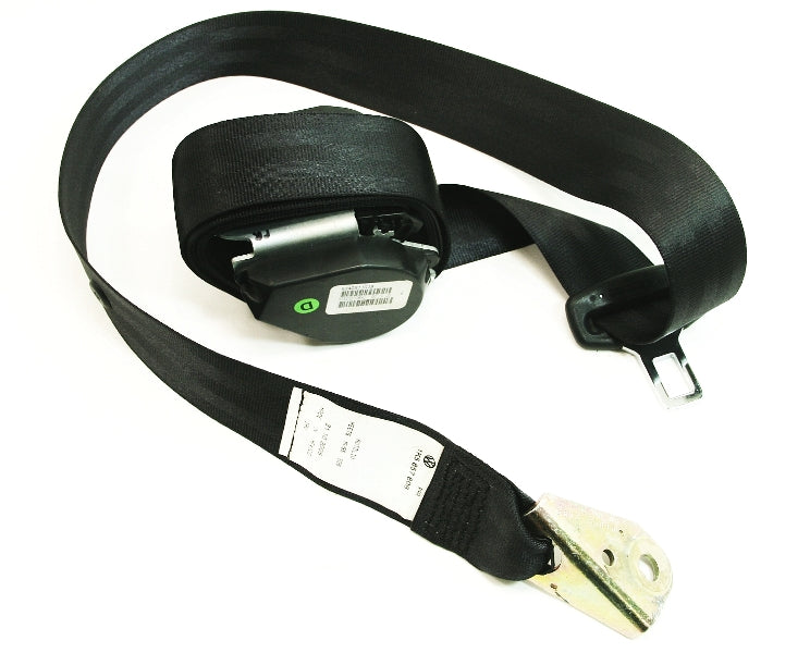 RH Rear Seatbelt 05-10 VW Jetta MK5 - Black - Genuine - 1K5 857 806