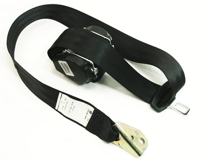 RH Rear Seatbelt 05-10 VW Jetta MK5 - Black - Genuine - 1K5 857 806