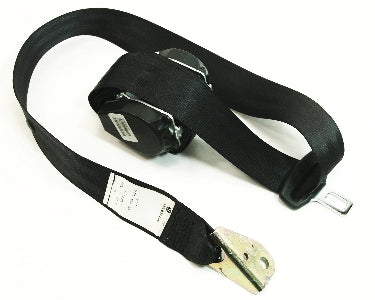 RH Rear Seatbelt 05-10 VW Jetta MK5 - Black - Genuine - 1K5 857 806
