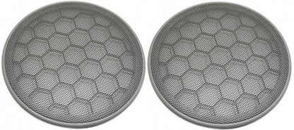 2 Grey Door Speaker Cover Grill VW Jetta Golf GTI MK4 Passat Beetle 3B0 868 149