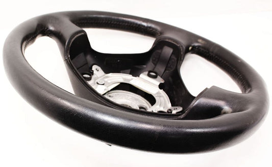 Sports Steering Wheel 3 Spoke 02-05 Audi A4 S4 B6 - Black Leather - 8E0 419 091 AS