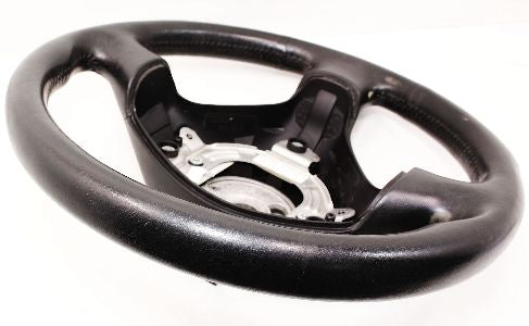 Sports Steering Wheel 3 Spoke 02-05 Audi A4 S4 B6 - Black Leather - 8E0 419 091 AS