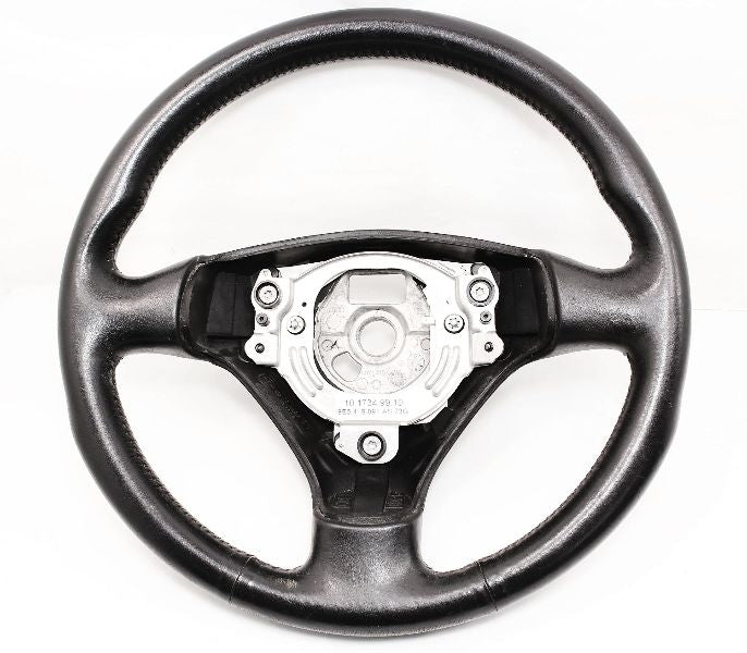 Sports Steering Wheel 3 Spoke 02-05 Audi A4 S4 B6 - Black Leather - 8E0 419 091 AS