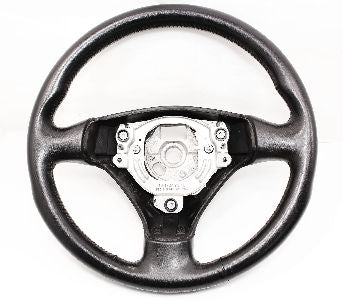 Sports Steering Wheel 3 Spoke 02-05 Audi A4 S4 B6 - Black Leather - 8E0 419 091 AS