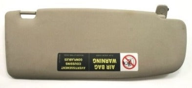 LH Sun Visor 96-01 Audi A4 B5 - Beige Tan - Genuine