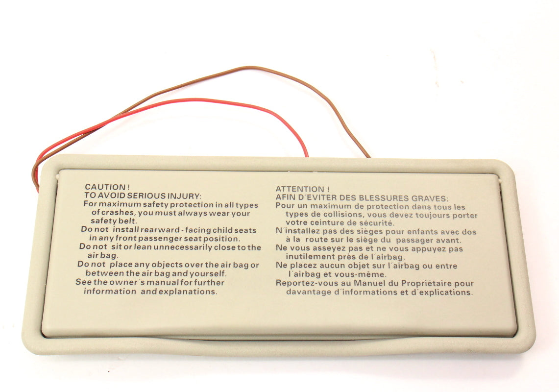 Sunvisor Sun Visor Lighted Vanity Mirror 96-01 Audi A4 B5  - Genuine
