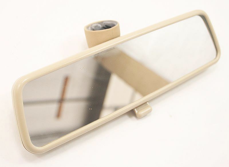 Interior Rearview Mirror Beige VW Passat B5 99-05 Jetta Golf GTI Mk4 - Genuine