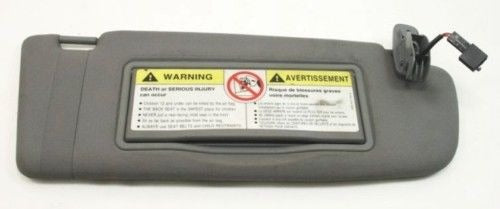 RH Sun Visor 96-01 Audi A4 B5 RH Dark Gray - Genuine - 3B0 857 552