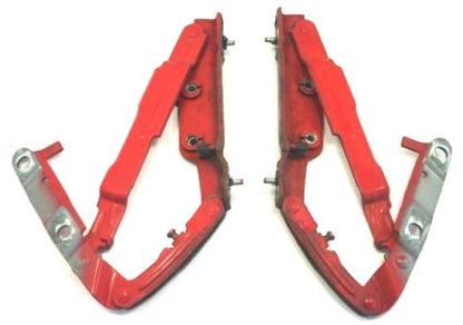 Trunk Hatch Hinges Pair 98-05 VW New Beetle - LG3L Red - Genuine - 1C0827302A