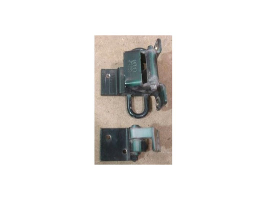 LH Rear Door Hinges 96-99 Audi A4 S4 Left Side LZ6U Emerald Green - Genuine