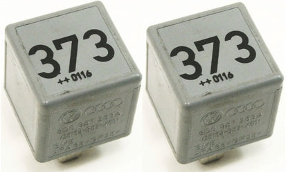 2x Relay # 373 VW Passat Beetle Touareg Phaeton Audi A4 S4 A6 S6 - 8D0 951 253 A