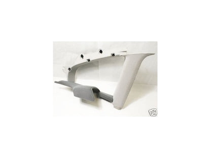 LH Rear C Pillar Interior Trim Panel 98-01 VW Passat B5 - Gray - Genuine