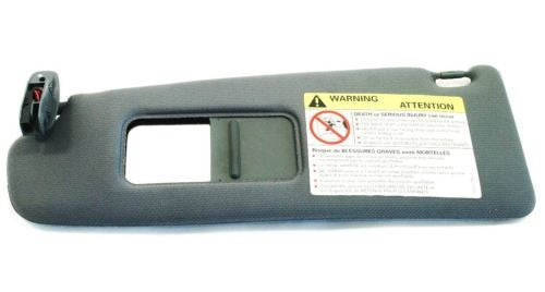 LH Dark Gray Sunvisor Sun Visor 00-06 Audi TT - Genuine