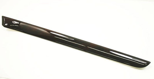 RH Front Wood Door Panel Trim 02-08 Audi A4 Nut Tree Brown - 8E0 867 410 C