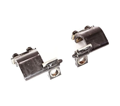 Trunk Lid Hinges 80-93 VW Rabbit Convertible Cabriolet MK1 Black 155 827 301 302
