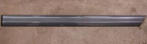LH Rear Door Molding 95-97 VW Passat - Storm Grey Gray Trim - Genuine