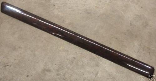 LH Rear Wood Grain Door Panel Trim Molding 96-01 Audi A4 S4 B5 - Genuine