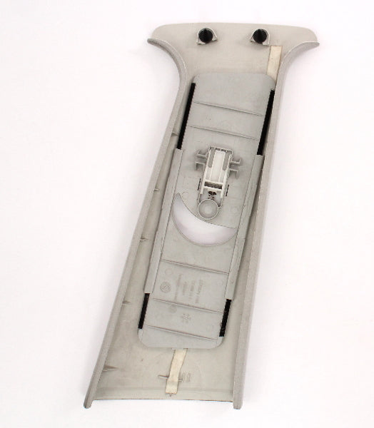 LH Interior B Pillar Seat Belt Trim Slider Panel 98-01 VW Passat B5 Grey Genuine