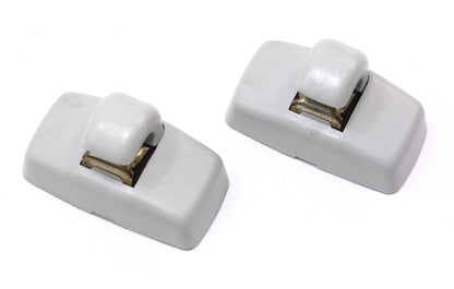 2x Sunvisor Clip Latch VW Jetta Golf MK4 Passat B5 Beetle Sun Visor 3B0 857 561