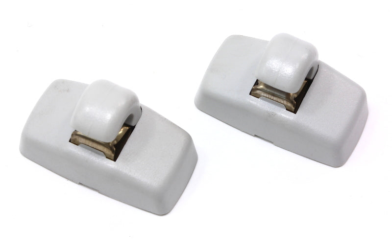 2x Sunvisor Clip Latch VW Jetta Golf MK4 Passat B5 Beetle Sun Visor 3B0 857 561