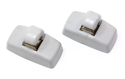 2x Sunvisor Clip Latch VW Jetta Golf MK4 Passat B5 Beetle Sun Visor 3B0 857 561