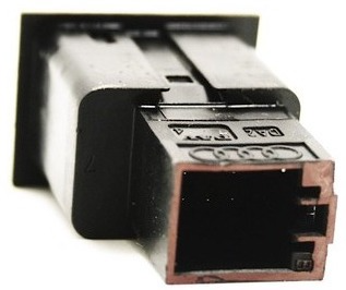 Rear Seat Central Lock Switch Button 02-04 Audi A4 S4 - Genuine - 8E0 962 107