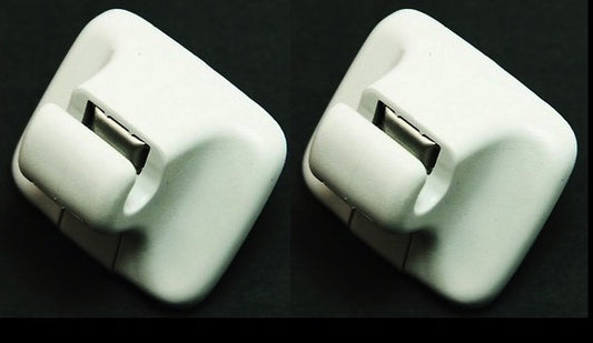 2 Sun Visor Clip Latch 05-18 VW Jetta Rabbit GTI MK5 MK6 Tiguan Passat CC Beetle
