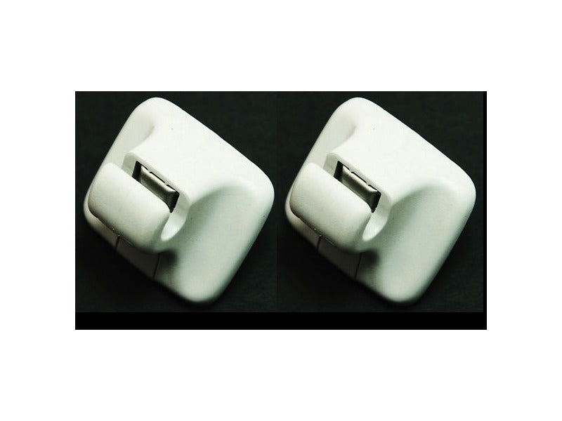 2 Sun Visor Clip Latch 05-18 VW Jetta Rabbit GTI MK5 MK6 Tiguan Passat CC Beetle