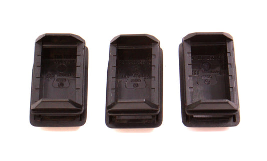 3x Dash Switch Blank Dummy Cover Plate 85-92 VW Golf GTI Jetta Mk2 - 191 957 087