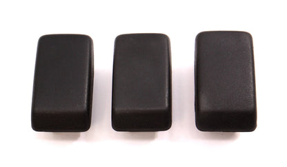 3x Dash Switch Blank Dummy Cover Plate 85-92 VW Golf GTI Jetta Mk2 - 191 957 087