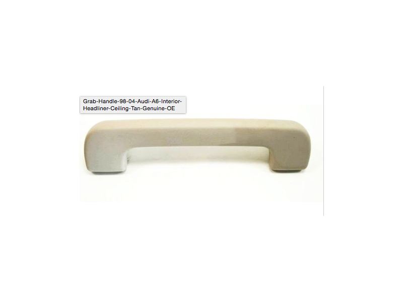 Grab Handle 98-04 Audi A6 Interior Headliner Ceiling Tan - Genuine