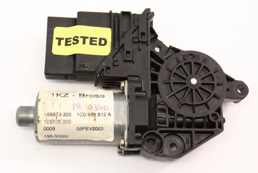 RH Rear Power Window Motor 02-05 VW Jetta Golf MK4 - Genuine - 1C0 959 812 A