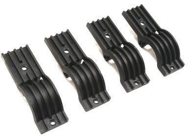 Rear Sun Shade Screen Mount Clips 98-05 VW Passat B5 - Genuine - 3B5 861 774