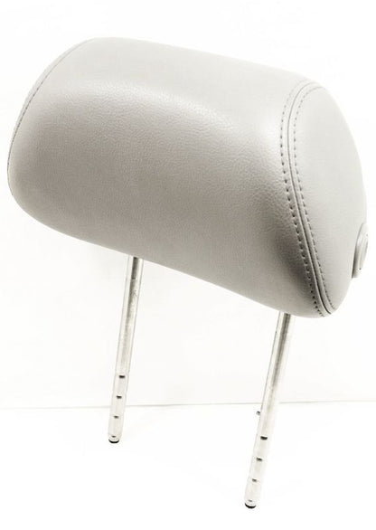 LH Front Head Rest 98-05 VW Passat B5 B5.5 Headrest Gray Leather - Genuine