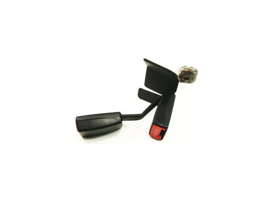 LH Rear Seatbelt Receiver Audi A4 S4 B5 A6 S6 C5 Allroad - Black - Genuine