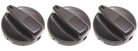 3x Climate Control Handle Knobs VW Passat B4 Jetta Golf Cabrio MK3 - 1H0 819 129