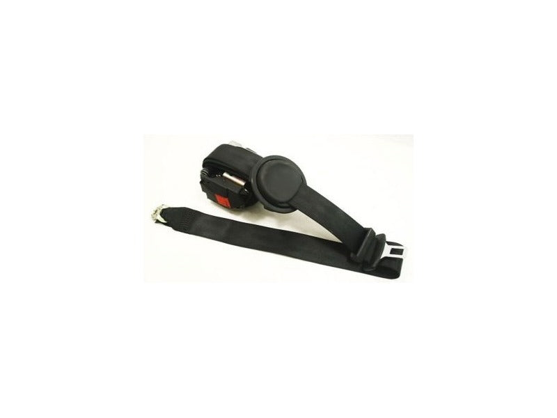 LH Rear Seat Belt 2000 Audi A8 S8 D2 - Black - Genuine - 4D0 857 805 B